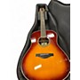 Used Yamaha LLTA 3 Tone Sunburst Acoustic Electric Guitar 3 Tone Sunburst