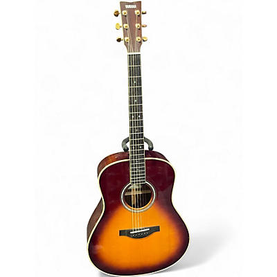 Used Yamaha LLTA Caramel Burst Acoustic Electric Guitar