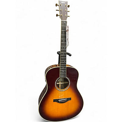 Used Yamaha LLTA Cherry Sunburst Acoustic Electric Guitar