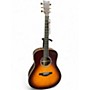 Used Yamaha LLTA Cherry Sunburst Acoustic Electric Guitar Cherry Sunburst