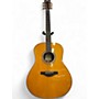 Used Yamaha LLTA Natural Acoustic Electric Guitar Natural