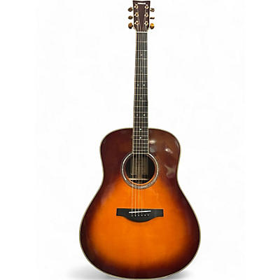 Yamaha Used Yamaha LLTA Sunburst Acoustic Electric Guitar