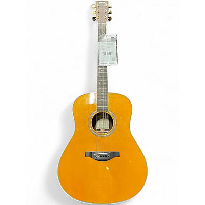 Used Yamaha LLTA Vintage Natural Acoustic Electric Guitar