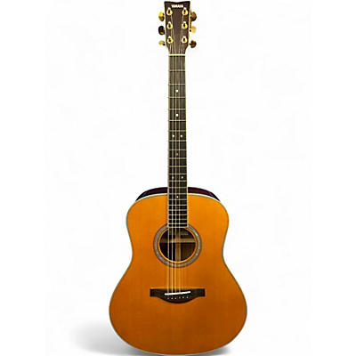 Used Yamaha LLTA Vintage Natural Acoustic Electric Guitar