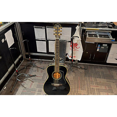 Yamaha Used Yamaha LS-400BL Black Acoustic Guitar