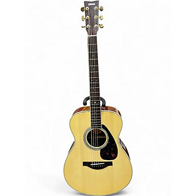 Used Yamaha LS6 Natural Acoustic Guitar
