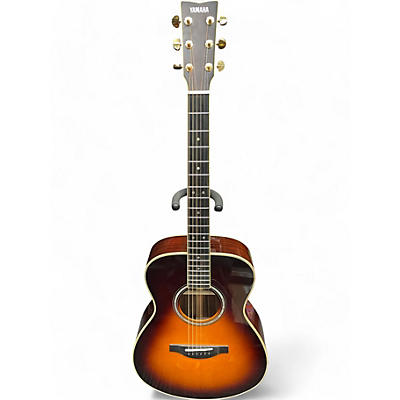 Yamaha Used Yamaha LSTA 2 Color Sunburst Acoustic Electric Guitar