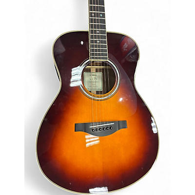 Used Yamaha LSTA 2 Color Sunburst Acoustic Electric Guitar
