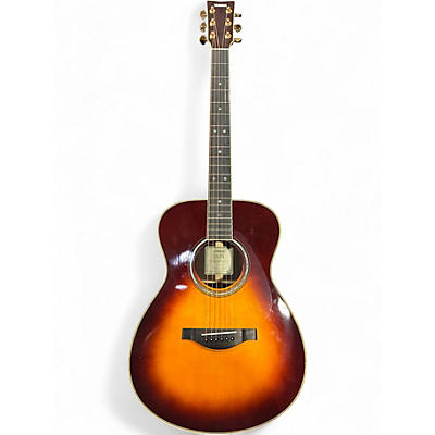 Used Yamaha LSTA 2 Color Sunburst Acoustic Electric Guitar