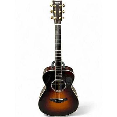 Used Yamaha LSTA 2 Tone Sunburst Acoustic Electric Guitar