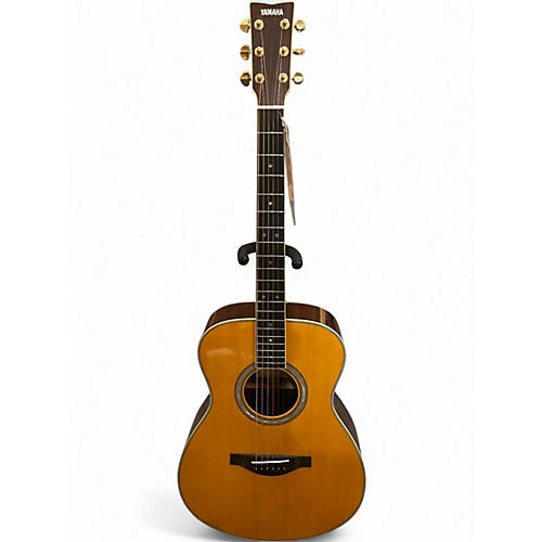 Used Yamaha LSTA Natural Acoustic Electric Guitar Natural