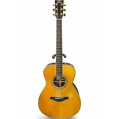 Used Yamaha LSTA Natural Acoustic Electric Guitar