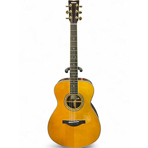 Used Yamaha LSTA Natural Acoustic Electric Guitar Natural