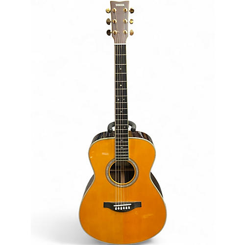 Used Yamaha LSTA Natural Acoustic Electric Guitar Natural