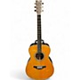 Used Yamaha LSTA Natural Acoustic Electric Guitar Natural