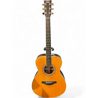 Used Yamaha LSTA Natural Acoustic Electric Guitar