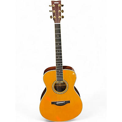 Used Yamaha LSTA Natural Acoustic Electric Guitar