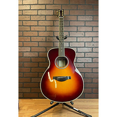 Yamaha Used Yamaha LSTA Sunburst Acoustic Electric Guitar