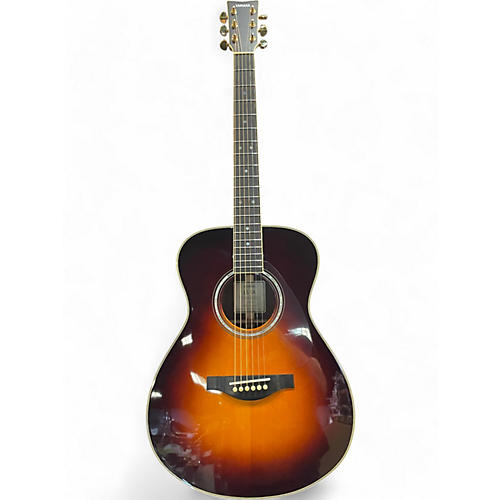 Yamaha Used Yamaha LSTA Sunburst Acoustic Electric Guitar Sunburst