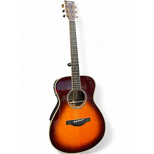 Used Yamaha LSTA Sunburst Acoustic Electric Guitar Sunburst