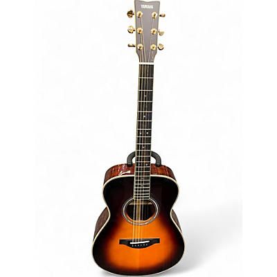 Used Yamaha LSTA Tobacco Sunburst Acoustic Electric Guitar