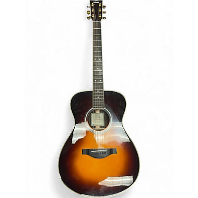 Yamaha Used Yamaha LSTA Transacoustic Sunburst Acoustic Electric Guitar