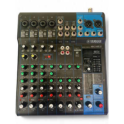 Used Yamaha M G10XU 10 Channel Mixer with Effects Line Mixer