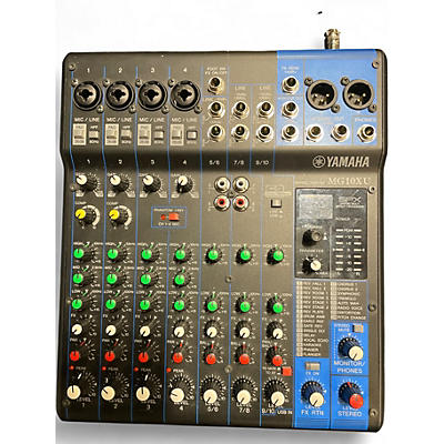 Used Yamaha MG 10XU Unpowered Mixer