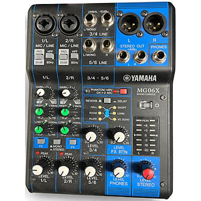 Used Yamaha MG06 Line Mixer