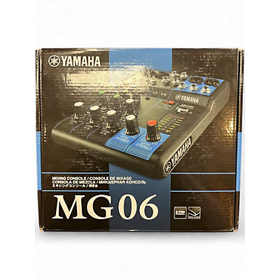 Used Yamaha MG06 Powered Mixer