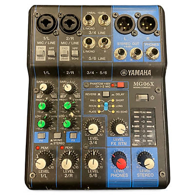 Used Yamaha MG06X Powered Mixer