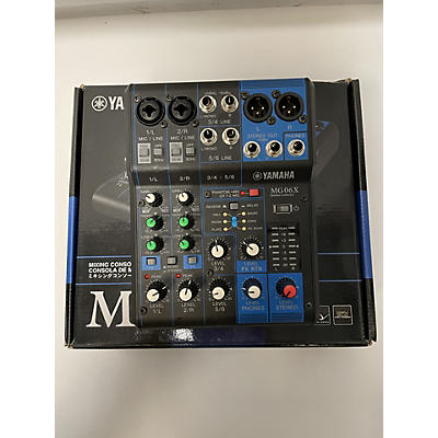 Yamaha Used Yamaha MG06X Unpowered Mixer