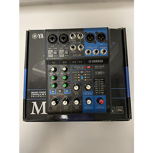 Yamaha Used Yamaha MG06X Unpowered Mixer