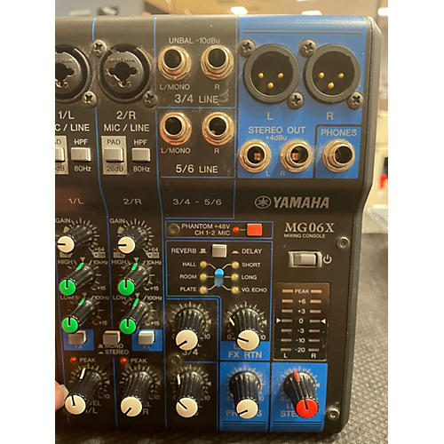 Yamaha Used Yamaha MG06X Unpowered Mixer