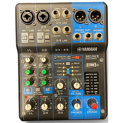 Yamaha Used Yamaha MG06X Unpowered Mixer