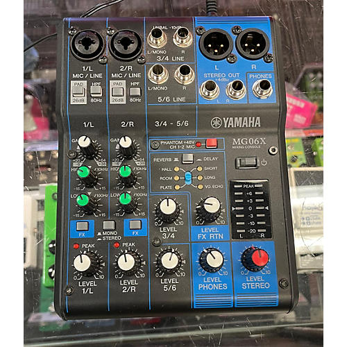 Yamaha Used Yamaha MG06X Unpowered Mixer