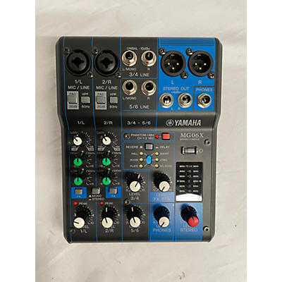 Yamaha Used Yamaha MG06X Unpowered Mixer