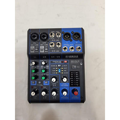 Yamaha Used Yamaha MG06X Unpowered Mixer