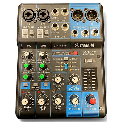 Yamaha Used Yamaha MG06X Unpowered Mixer