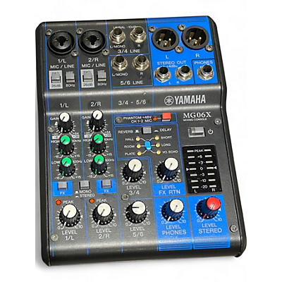 Yamaha Used Yamaha MG06X Unpowered Mixer