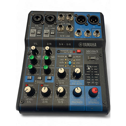 Yamaha Used Yamaha MG06X Unpowered Mixer