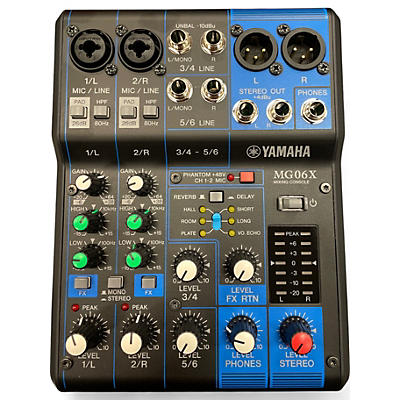 Yamaha Used Yamaha MG06X Unpowered Mixer