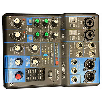 Used Yamaha MG06X Unpowered Mixer