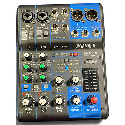 Used Yamaha MG06X Unpowered Mixer