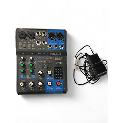 Used Yamaha MG06X Unpowered Mixer