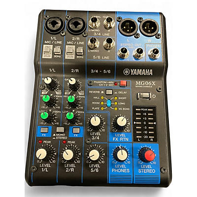 Used Yamaha MG06X Unpowered Mixer