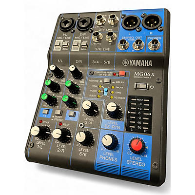 Used Yamaha MG06X Unpowered Mixer