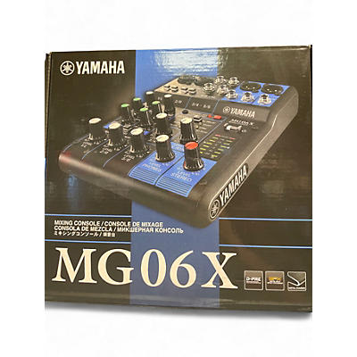 Used Yamaha MG06X Unpowered Mixer