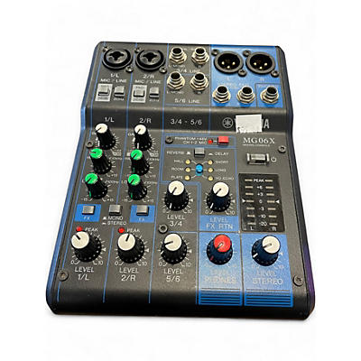 Used Yamaha MG06X Unpowered Mixer