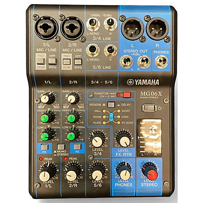 Used Yamaha MG06X Unpowered Mixer